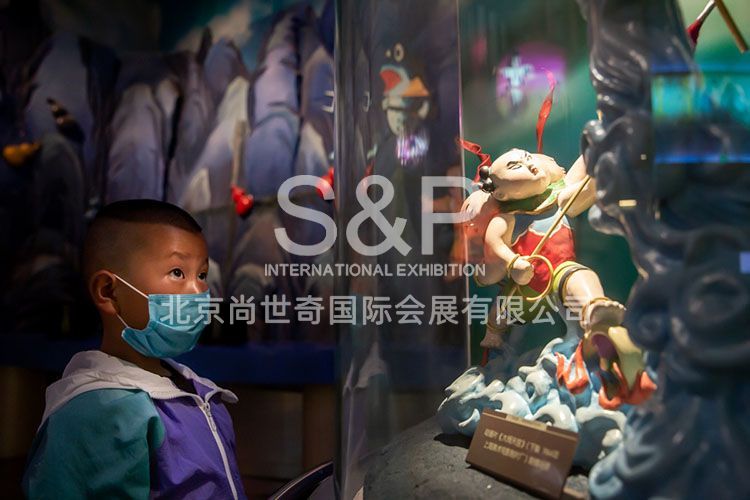 小觀眾被國產經典動畫模型吸引。